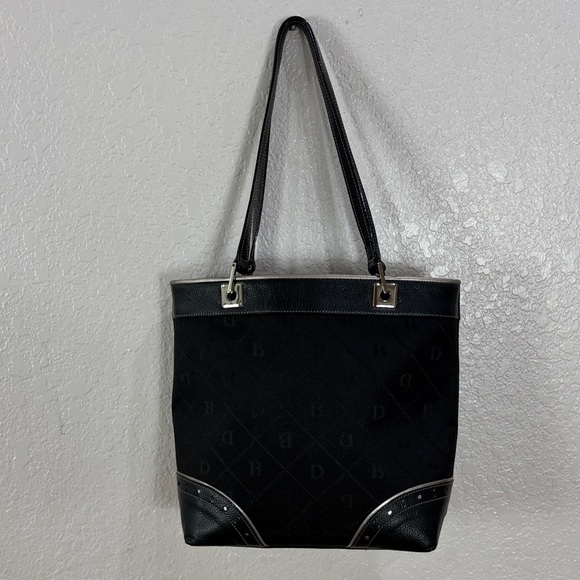 BO DEREK,Elegant Black Tote Bag - Picture 7 of 17